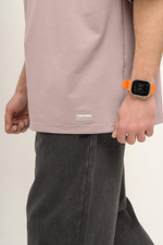 Футболка KUL'TURA OverSize "Basic" Розовый Темный