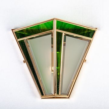 Бра CREMASCO 989/1AP-B.SC (Satinato M+Verde)