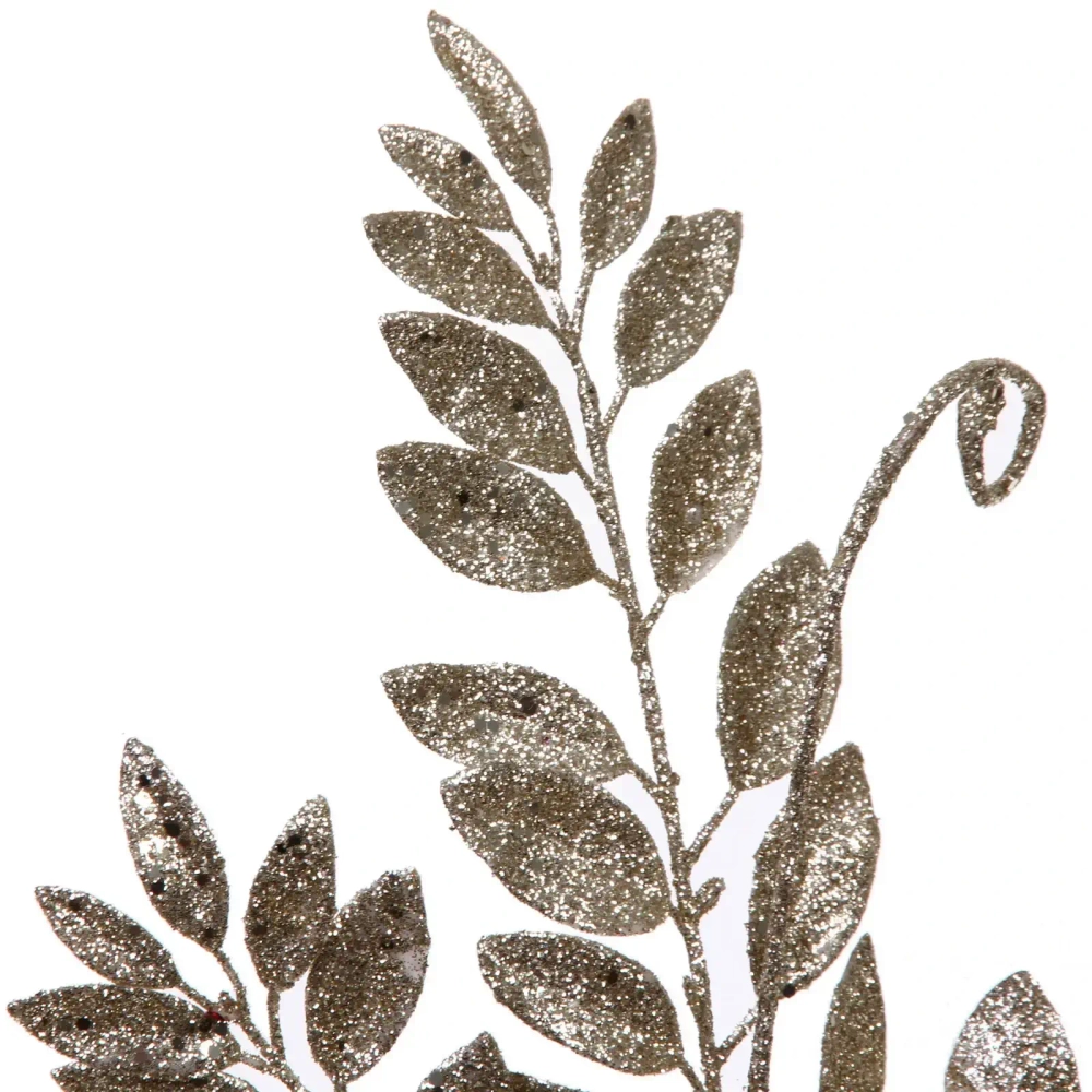 Ветка декоративная «Изящный вензель» 82 см, Шампань