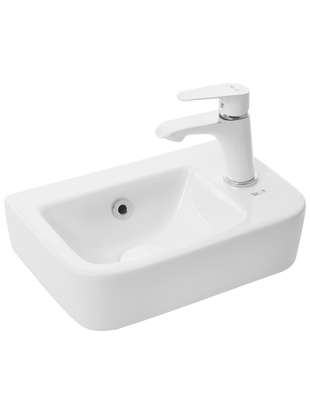 Раковина подвесная WeltWasser WW  AISBACH 10100 R 375х245х135