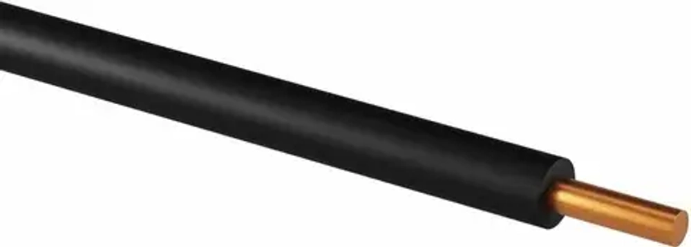 Провод ПуГВ 1*0,75 черный (ПВ-3) ГОСТ (100м) TDM SQ0124-1518
