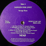 Savage Rose ‎– Sangen For Livet (Дания 1988г.)