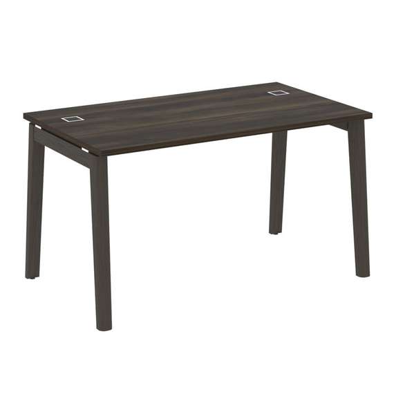 Onix Wood Direct Стол руководителя OW.SRR-3.8 Дуб Мали/Дуб Темный/Металл Антрацит 1380*800*750
