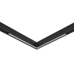 259447 Светильник 48V угловой д/трека UNO LED 24W 1600LM 90G ANTIGLARE ЧЕРНЫЙ МАТОВЫЙ 4000K
