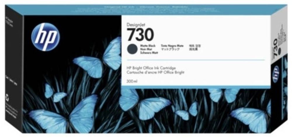 Картриджи HP 730 P2V71A матовый черный