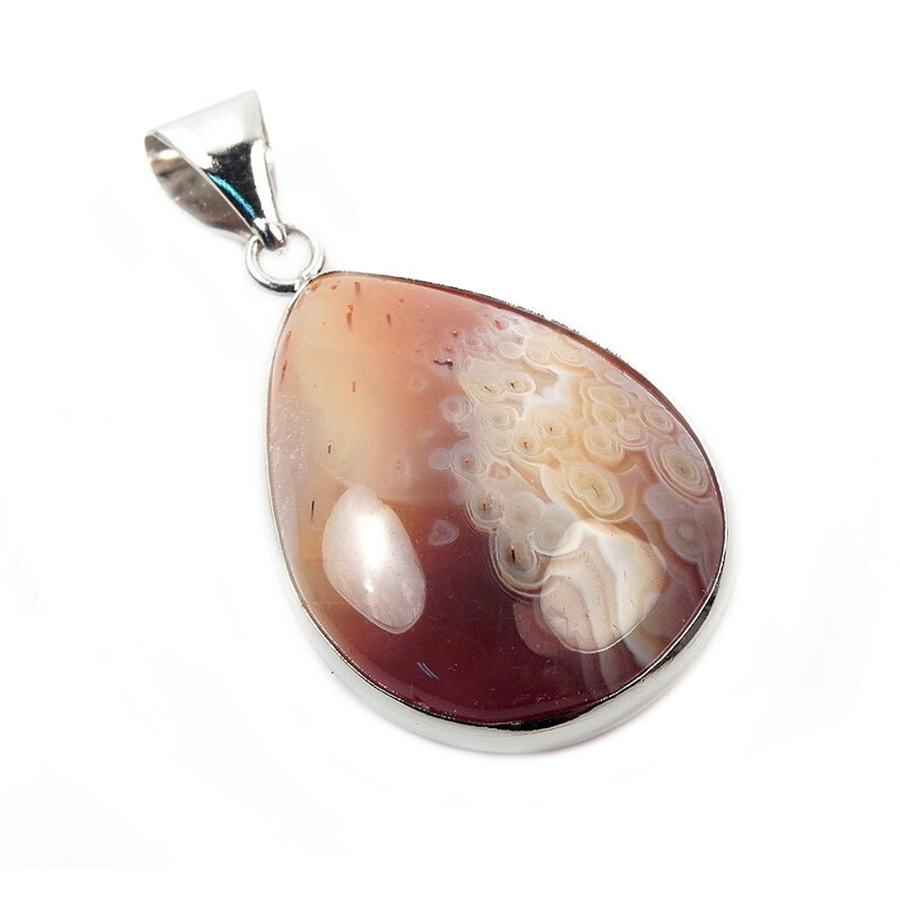 Кулон "Пуччини" агат бразильский асс.