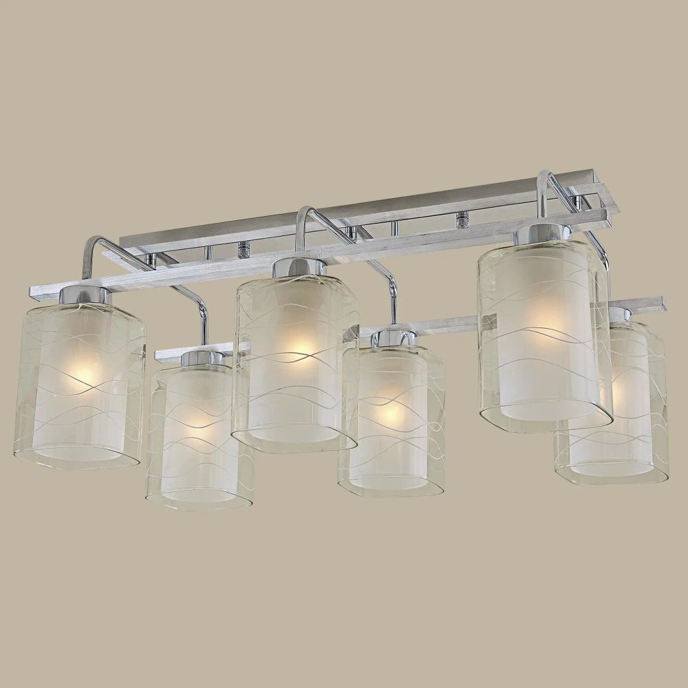 Citilux Румба CL159162 Люстра потолочная Алюминий Хром