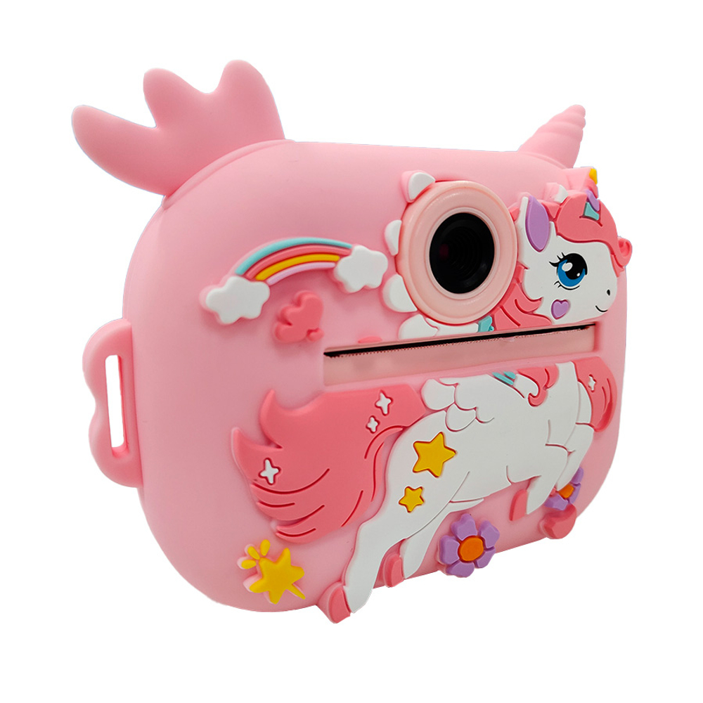 Детская камера c печатью фотографий Kid Joy Print Cam KDJ-P14 (розовый)