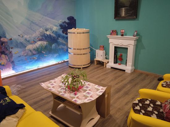 Комплект "КРУГЛЫЙ СТАНДАРТ" (кедровая бочка с парогенератором)