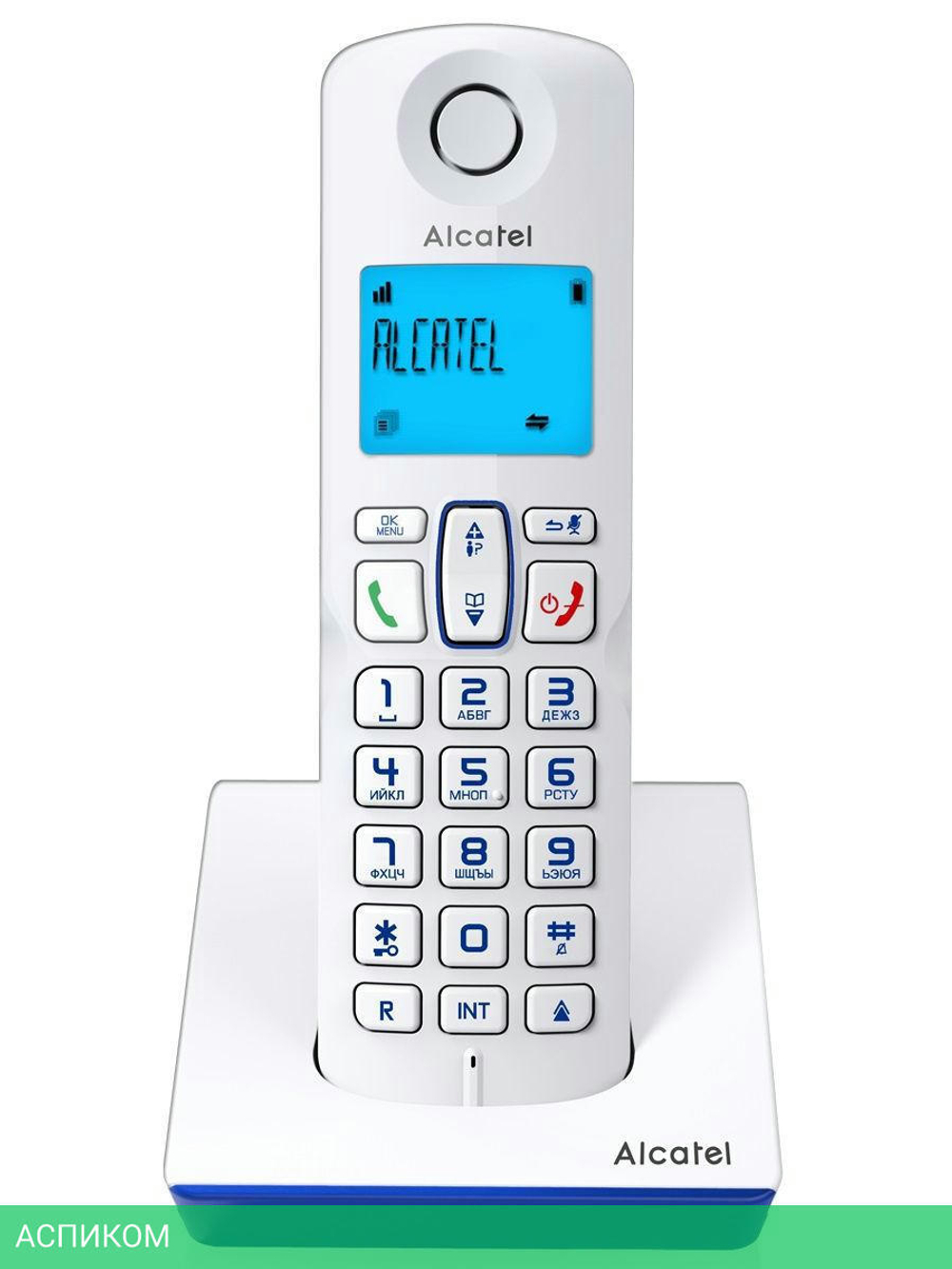 Радиотелефон DECT Alcatel S230 White