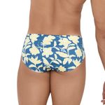 Мужские плавки синие с принтом Clever FORTUNE SWIMSUIT BRIEF 116103
