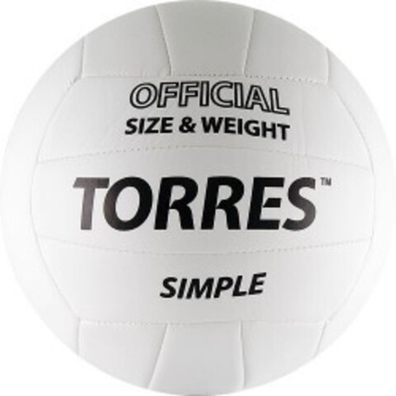 Мяч волейбольный TORRES Simple