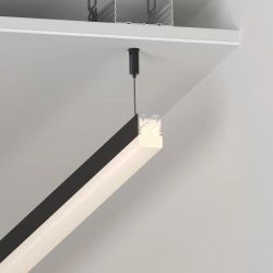 Профиль SL-LINE-2522-2500 BLACK (Arlight, Алюминий) 033737