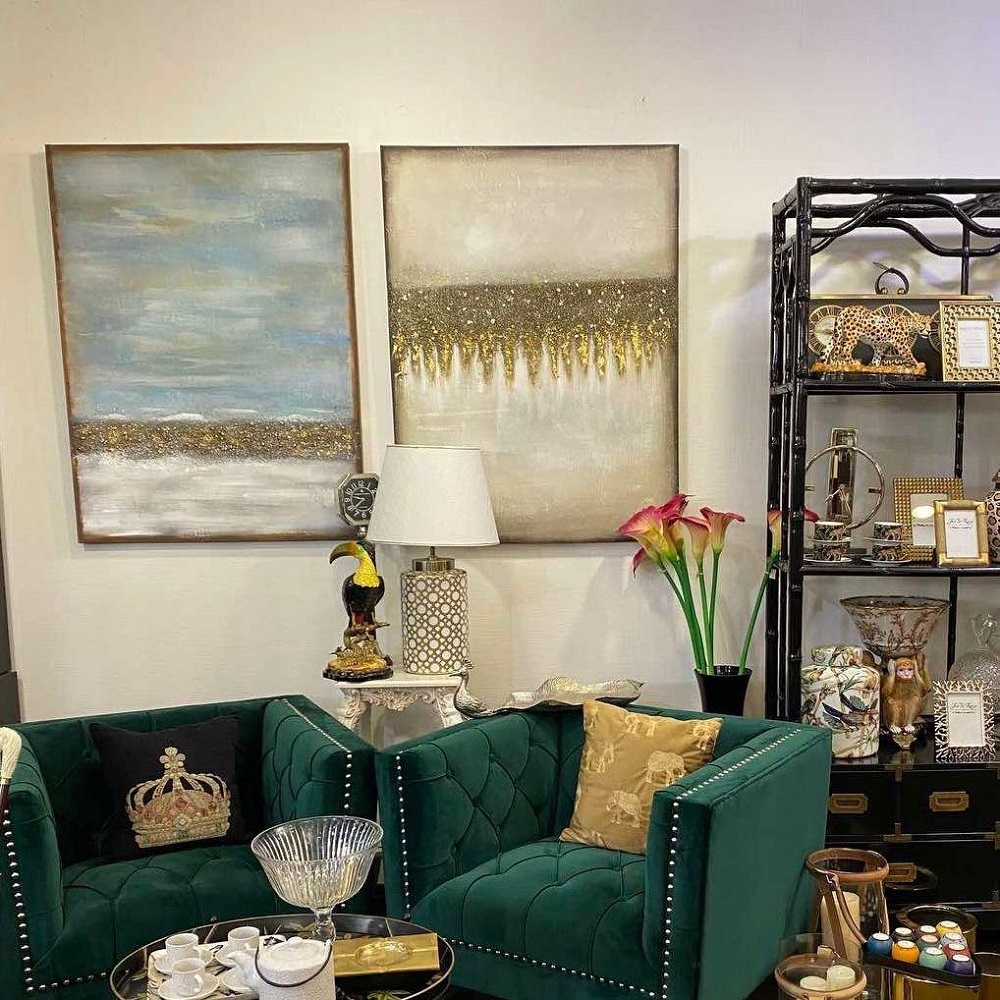 Картина Абстракция, Поля 90х120 см