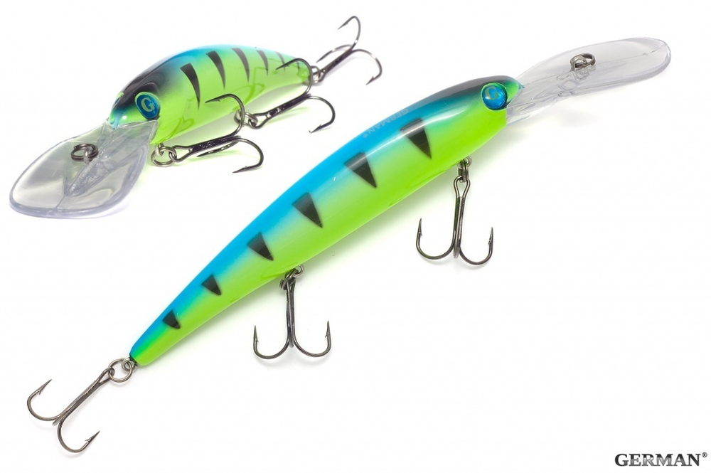 Воблер GERMAN GG BANDIT плавающий 120мм 19,5г (7-9м)