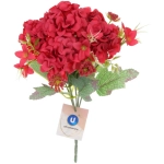 Искусственные цветы «Летнее вдохновение» Гортензия 30см цвет бордовый