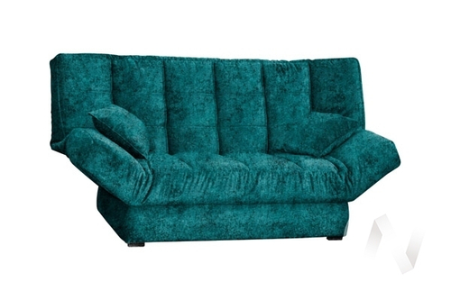 Диван прямой Лаура Люкс (БД) CANDY 17 (бирюзовый)