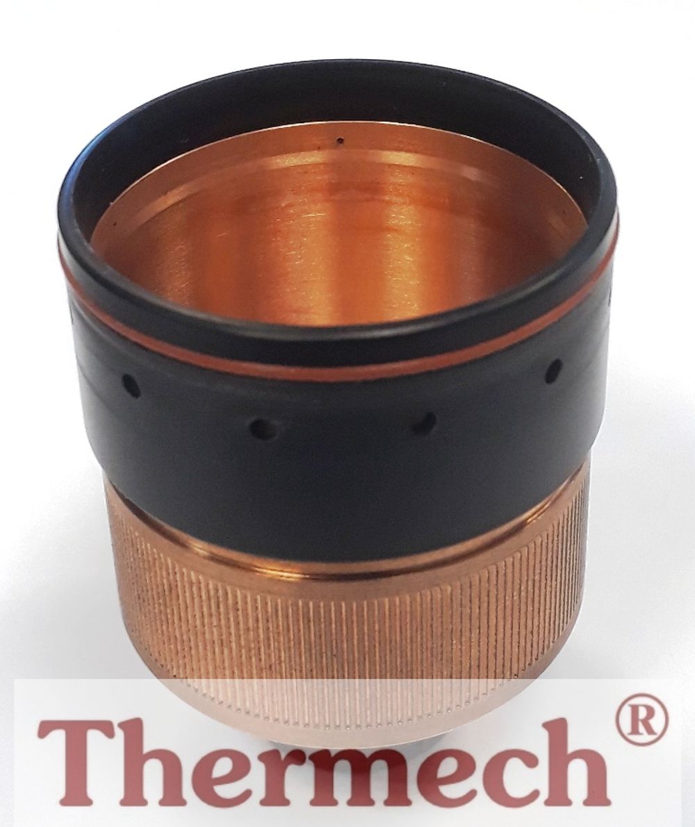 220756 Защитная насадка (колпак) / Экран / Nozzle Retaining Cap, 80A-130A / 130A (N2) для механизированной плазменной резки гипертерм Hypertherm