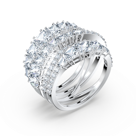 TWIST:RING WRAP CZWH/RHS FULL PAVE 58
