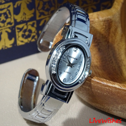 Часы-браслет кварцевые CANSNOW, серебристый W8240-03