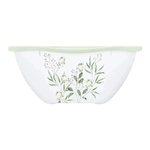 Салатник с крышкой и декором на корпусе, 3л, Perfect, Белый