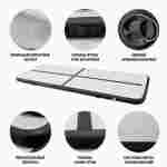 Надувной акробатический мат «Стандарт Про» для гимнастики 9×1,5×0,1 м