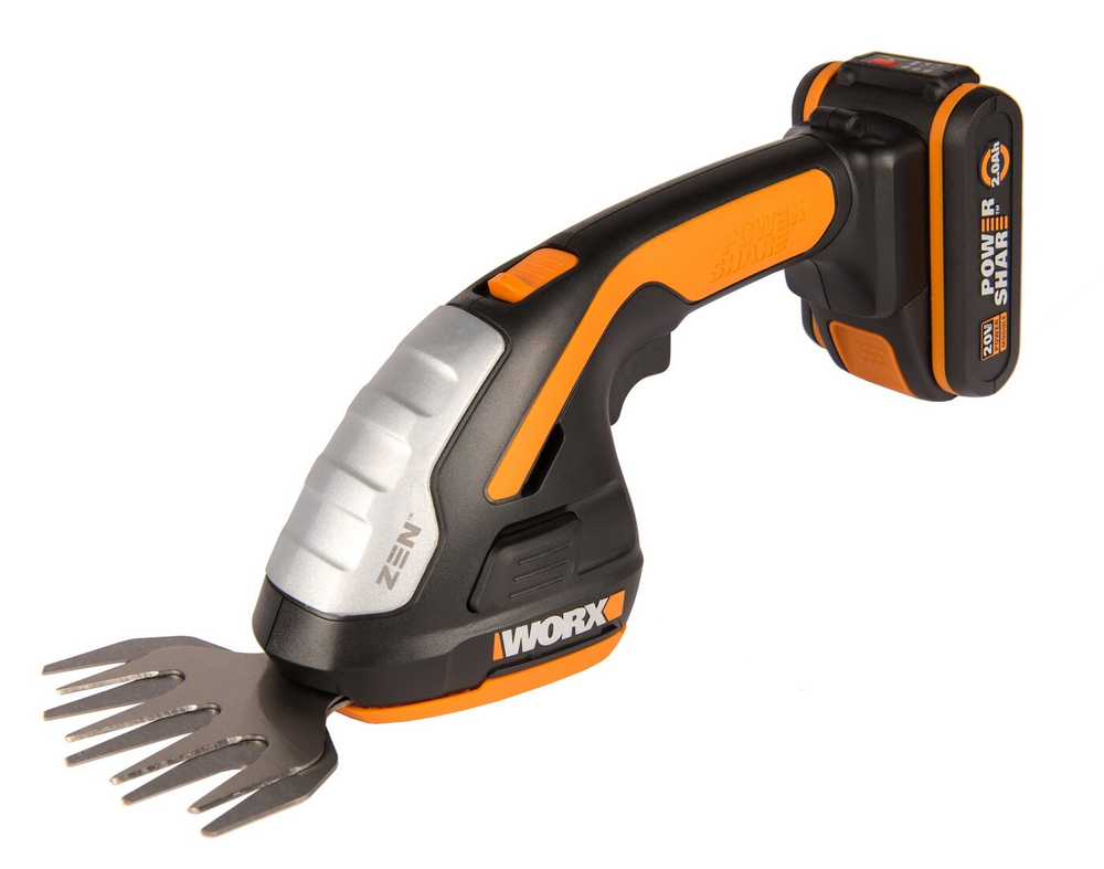 Ножницы для стрижки травы и кустарников аккумуляторные WORX WG801E