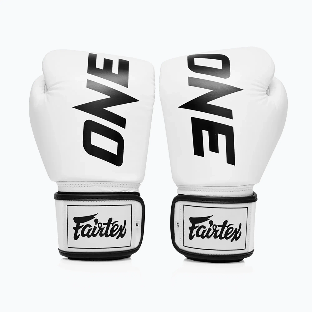 Боксёрские перчатки Fairtex ONE X Fairtex Boxing white