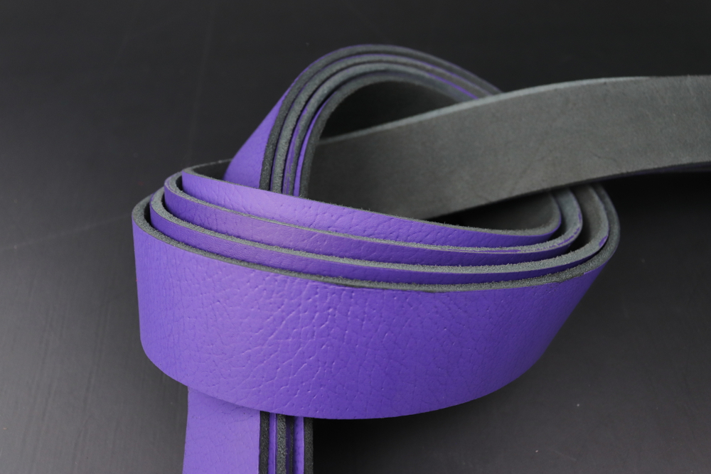 Ременная заготовка сиреневая с лицевой отделкой + плита Терра