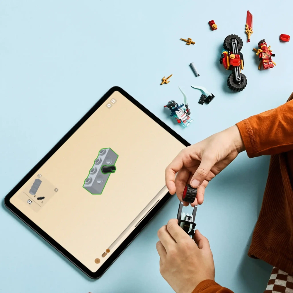 Конструктор LEGO Ninjago 71838 Гонка Кая на мотоцикле на скорость