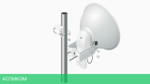 Антенна беспроводной связи Ubiquiti Dish Airfiberx (AF-5G23-S45)