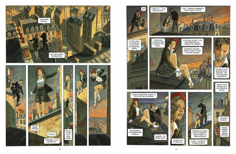 Полет ворона