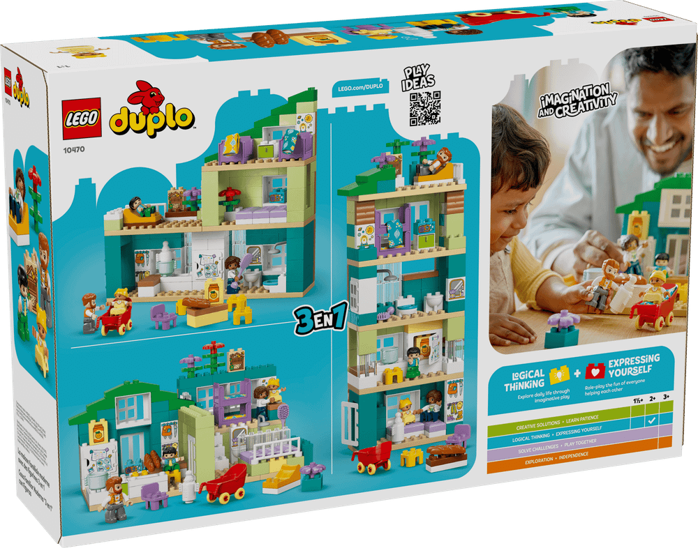 Конструктор LEGO Duplo 10470 3 in 1 Modern Family House with Figures
