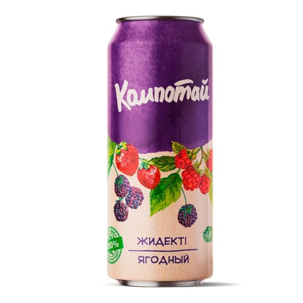 Напиток Компотай Ягодный ж/б 0.45 л