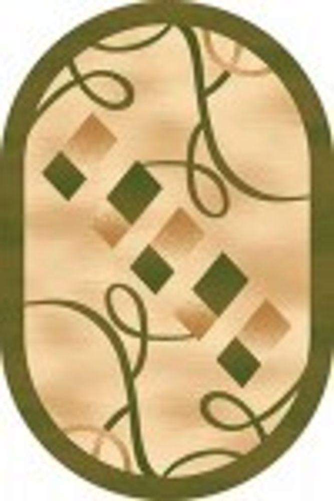 Kamea d054 GREEN Овал