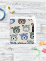 Двусторонний плед Mjölk Grizzly Bears, уценка