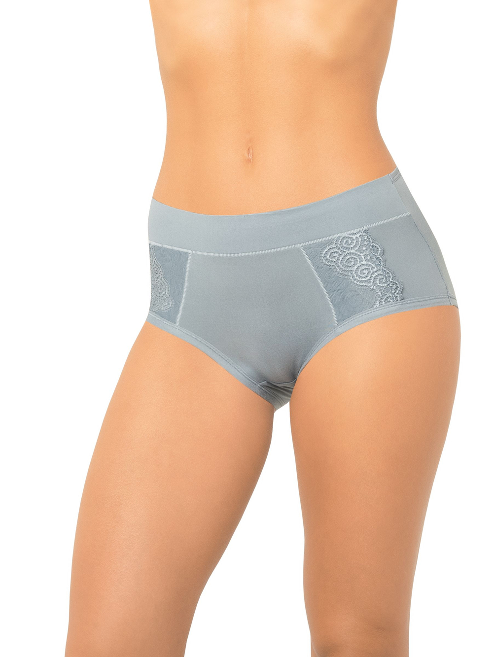 Трусы-макси из мягкого бамбукового полотна (Размер: XXXL) (Цвет: бежевый)