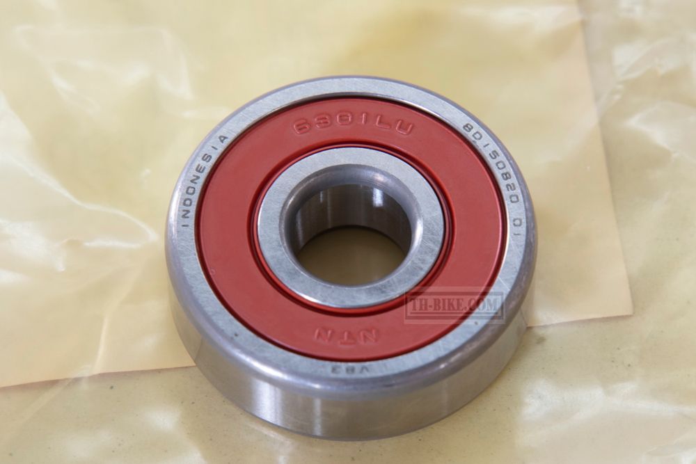 91053-KWB-601. BEARING, RADIAL BALL, 6301U (NTN). Honda