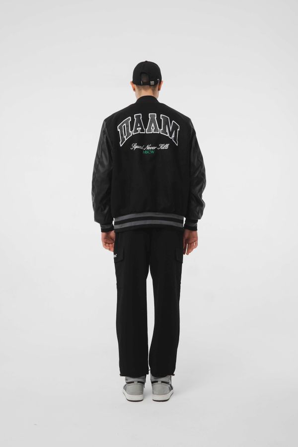 Бомбер Колледж "Saint Exupery" Черный - фото 3