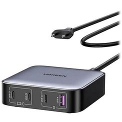 Сетевое зарядное устройство Ugreen Nexode CD328 1хUSB-A + 3хUSB-C 100W Desktop Fast Charger (90928) серый