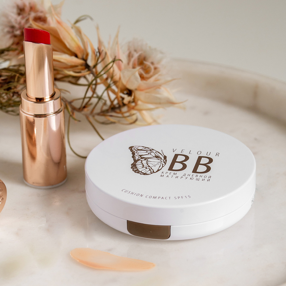 Кушон «Velour BB», SPF 15, 15 мл