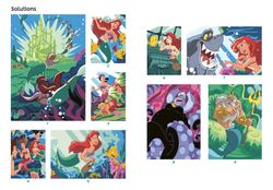 Раскраска по номерам Coloriages mysteres Disney - Специальный фильм: Русалочка - La Petite Sirene, 112стр. (предзаказ 01.04.2025)
