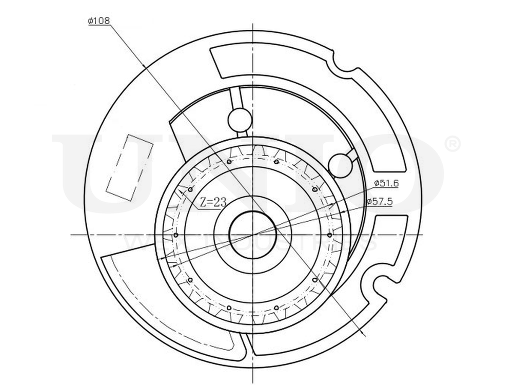 Помпа водяная UNIO WAP-10038