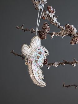 Набор елочных украшений Christmas pearls из коллекции New Year Essential, 4 шт.