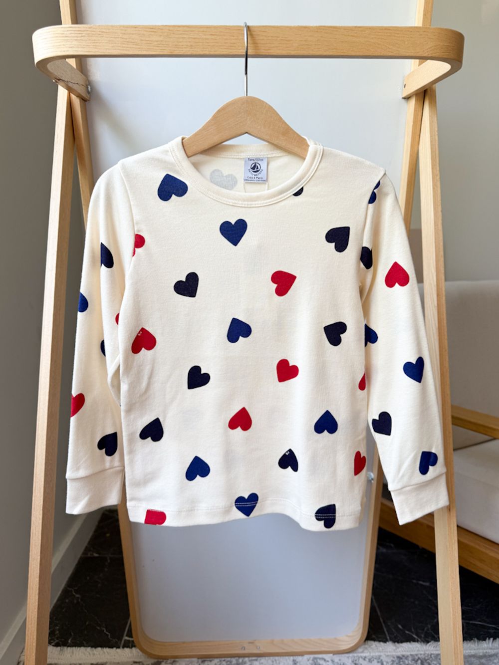 Новый хлопковый костюм Petit Bateau, 110