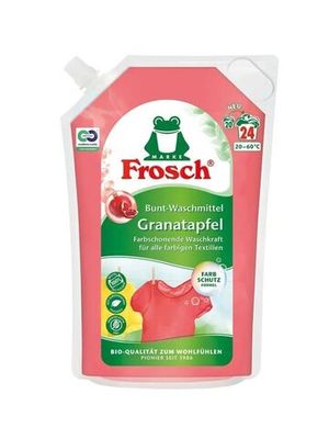 Frosch Жидкое средство для стирки цветного белья Гранат 1,8л