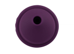 Фиолетовый вакуум-волновой вибратор в форме капкейка