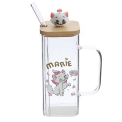 GAEM Кружка с крышкой и трубочкой, 350 мл, L10 W6 H17,5 см, 4в.