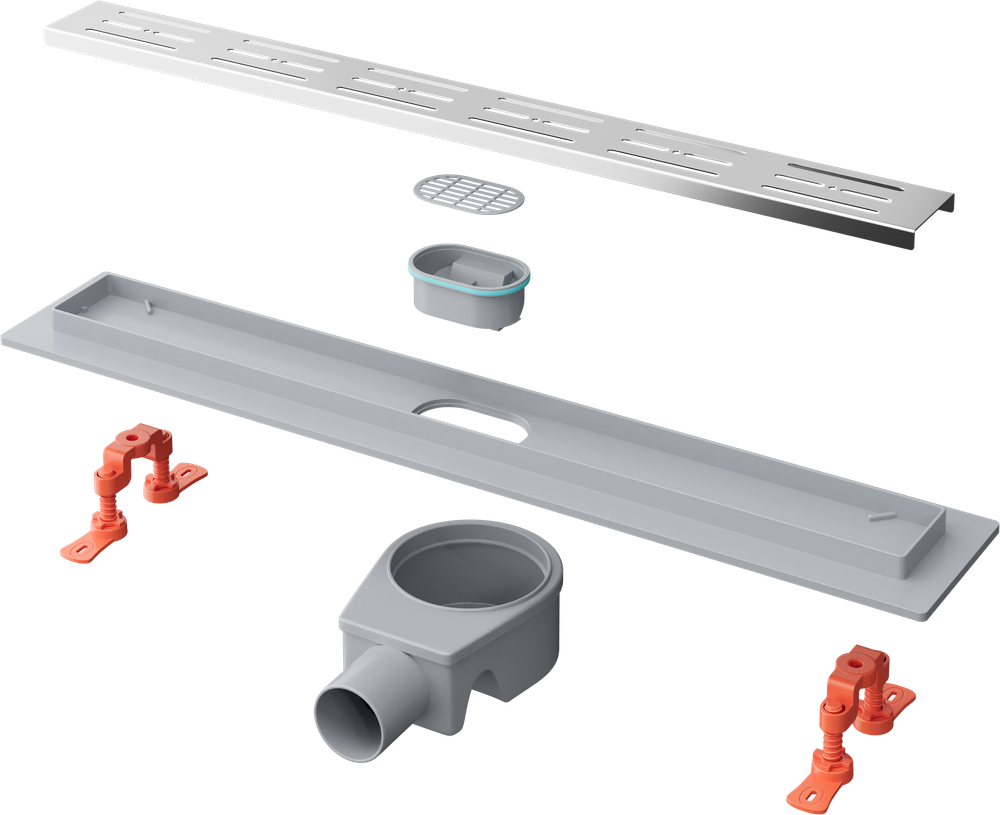 Душевой трап (лоток) EWRIKA 8600160 60 см, с сифоном