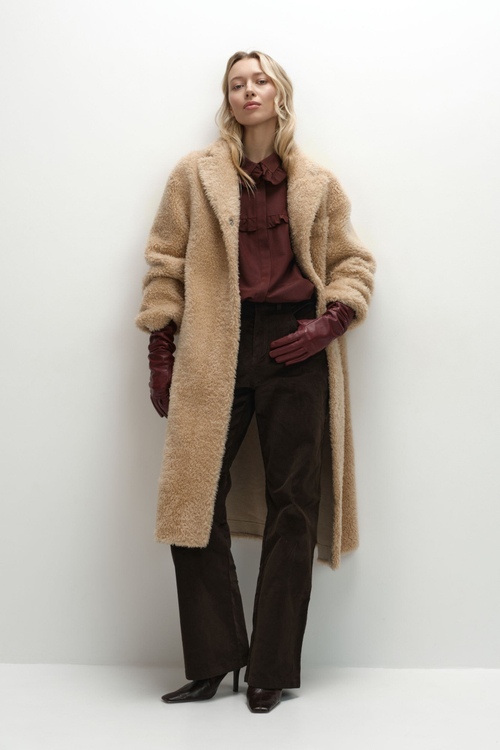 Шуба  однобортная